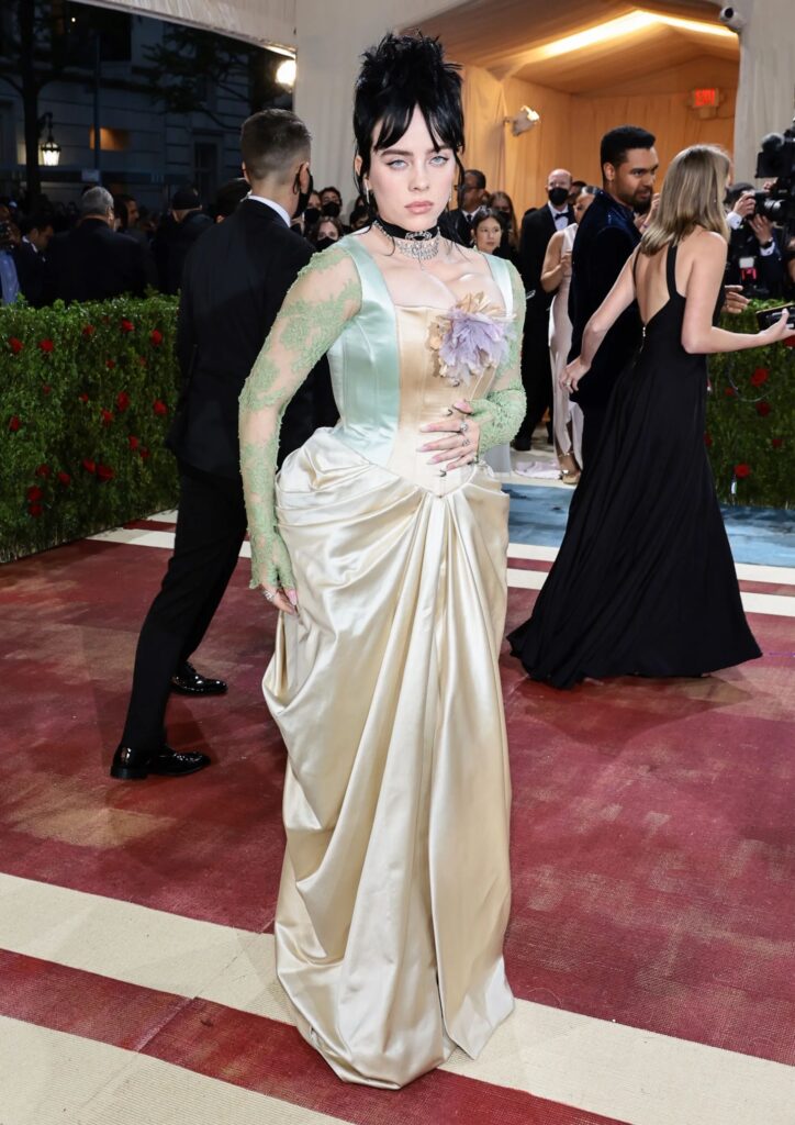Billie Eilish Gucci Corset Dress