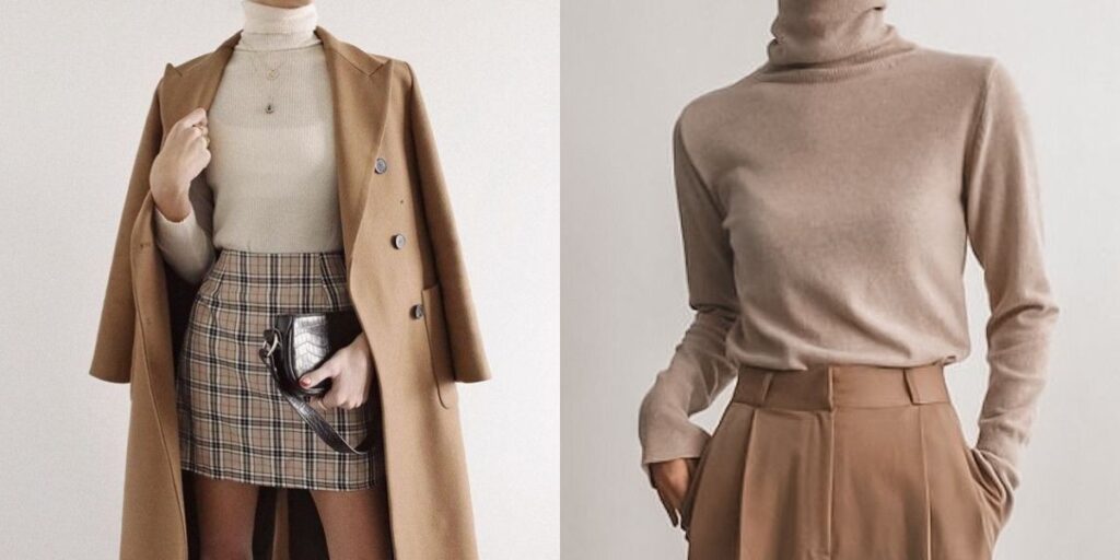 Turtlenecks Light Academia Outfit