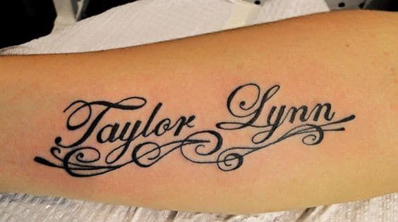 Name Tattoos for Women - Ideas and Designs for Girls | Name tattoos on arm, Name  tattoos, Tattoo lettering