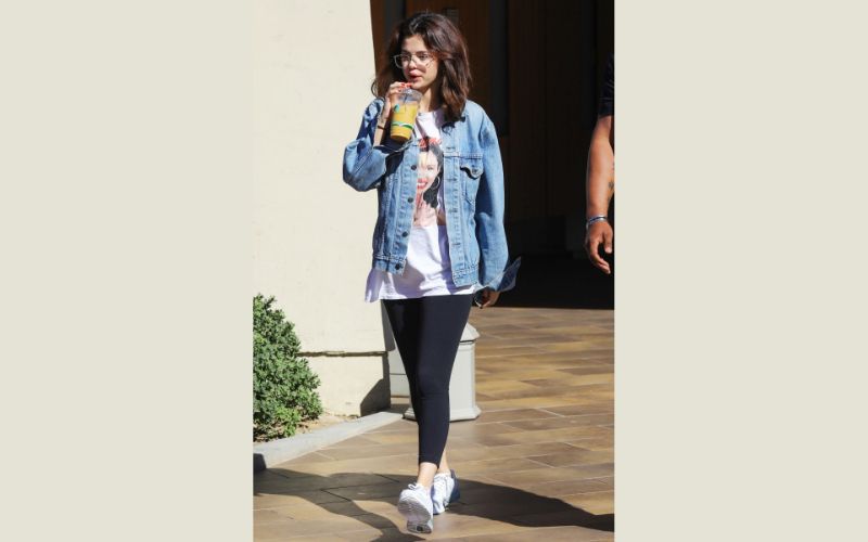 Under a Denim Jacket