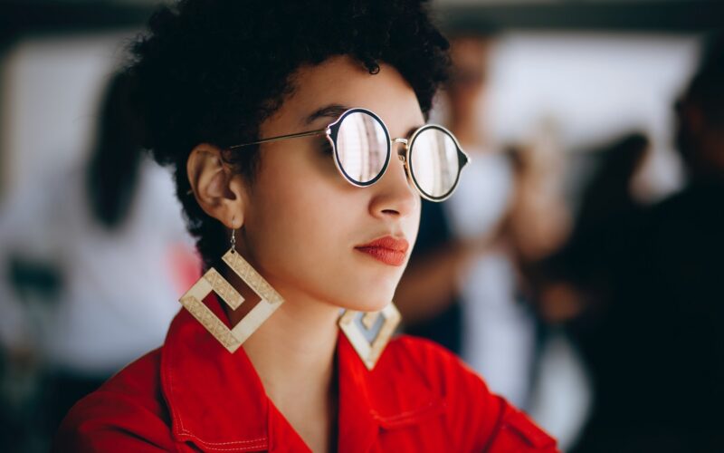 polymer clay earring design