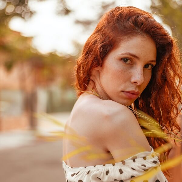 Red Hair Color Ideas for Pale Skin 