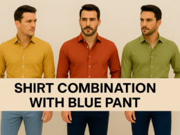 11 blue pant shirt combination